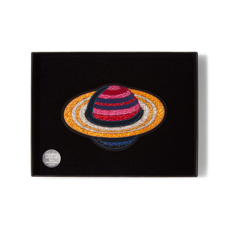 M&amp;L  Saturn - Large brooch