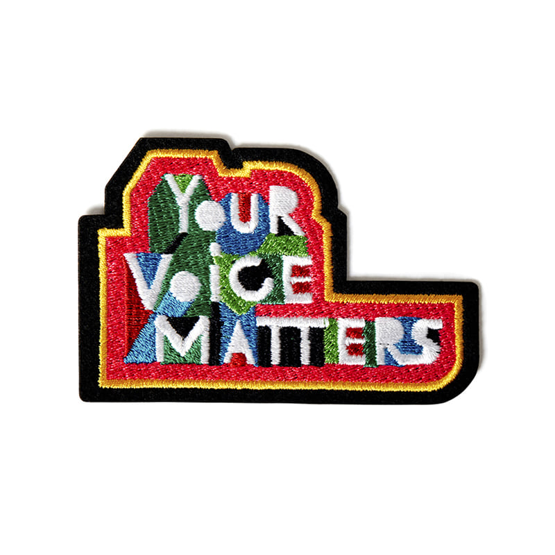 M&amp;L Your Voices Matters Patch
