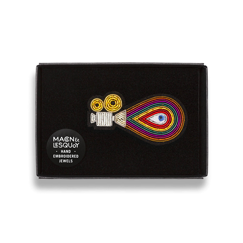M&amp;L Camera Dream brooch