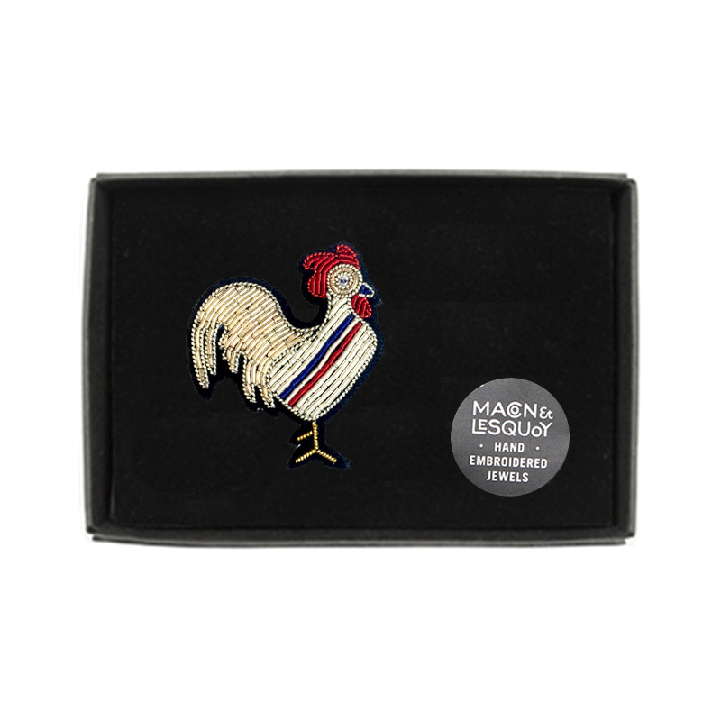 M&amp;L French Rooster Brooch